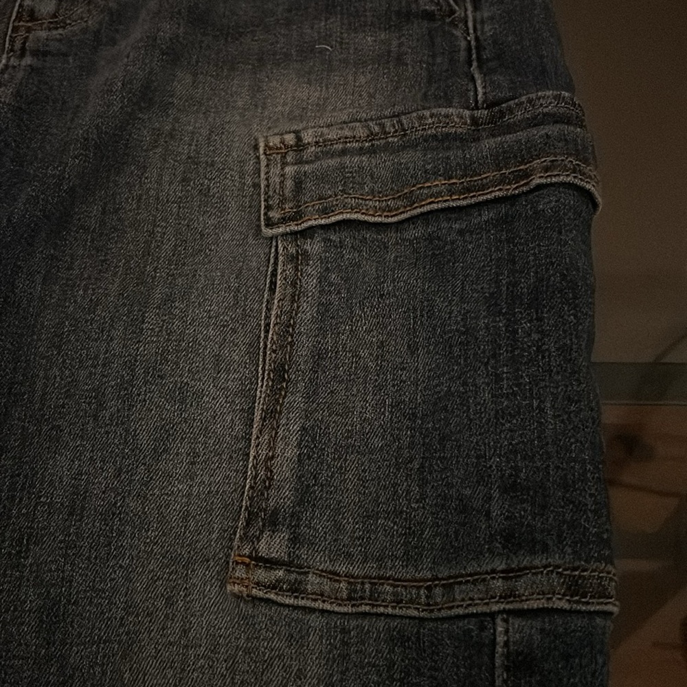 Size Medium Risen Denim Skirt - image 2